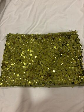 superdown Green Sequin Mini Skirt